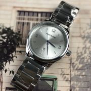 Mens Classic Sunburst Dial Style Stainless Steel Watch