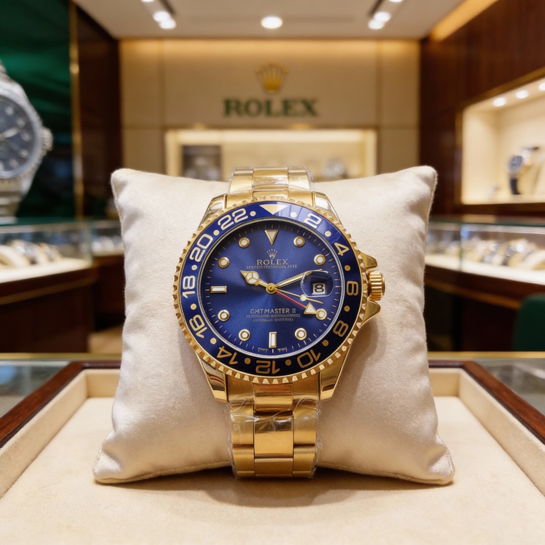 Mens GMT-Master II Style Classic Luxury Watch