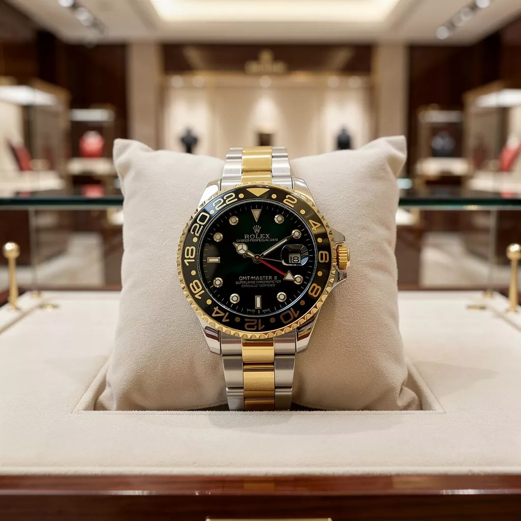 Mens GMT-Master II Style Classic Luxury Watch