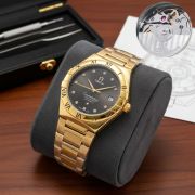 Mens Constellation Automatic with Diamante Hour Markers Style Watch