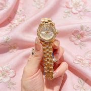 Ladies Luxury Style Watch With Diamante Bezel
