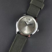 Mens Classic Sunburst Dial Style Stainless Steel Watch