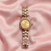 Ladies Luxury Style Watch With Diamante Bezel
