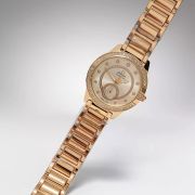 Ladies Gold And Diamante Accent Constellation Style Luxury Watch