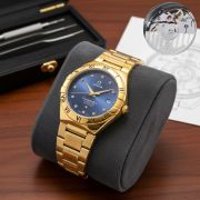 Mens Constellation Automatic with Diamante Hour Markers Style Watch