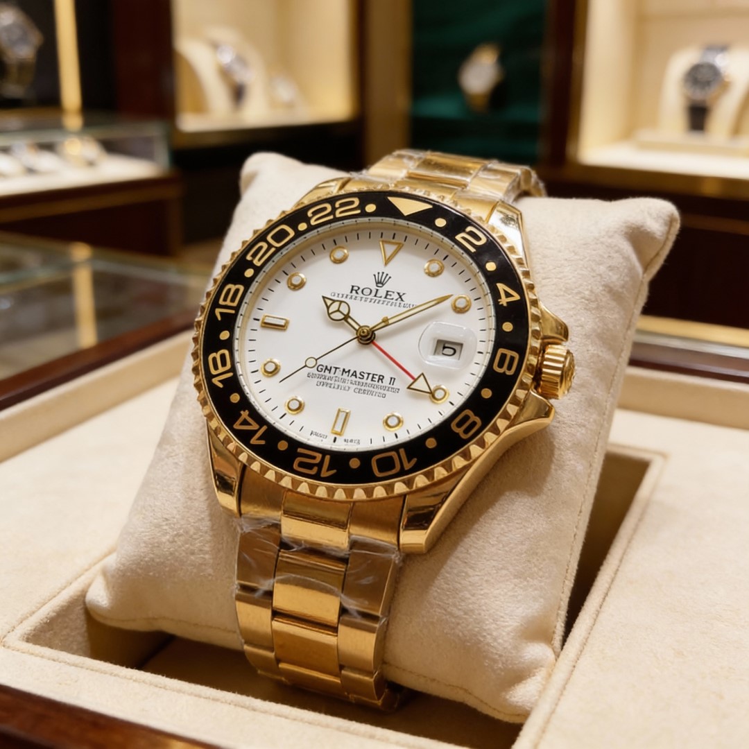 Mens GMT-Master II Style Classic Luxury Watch