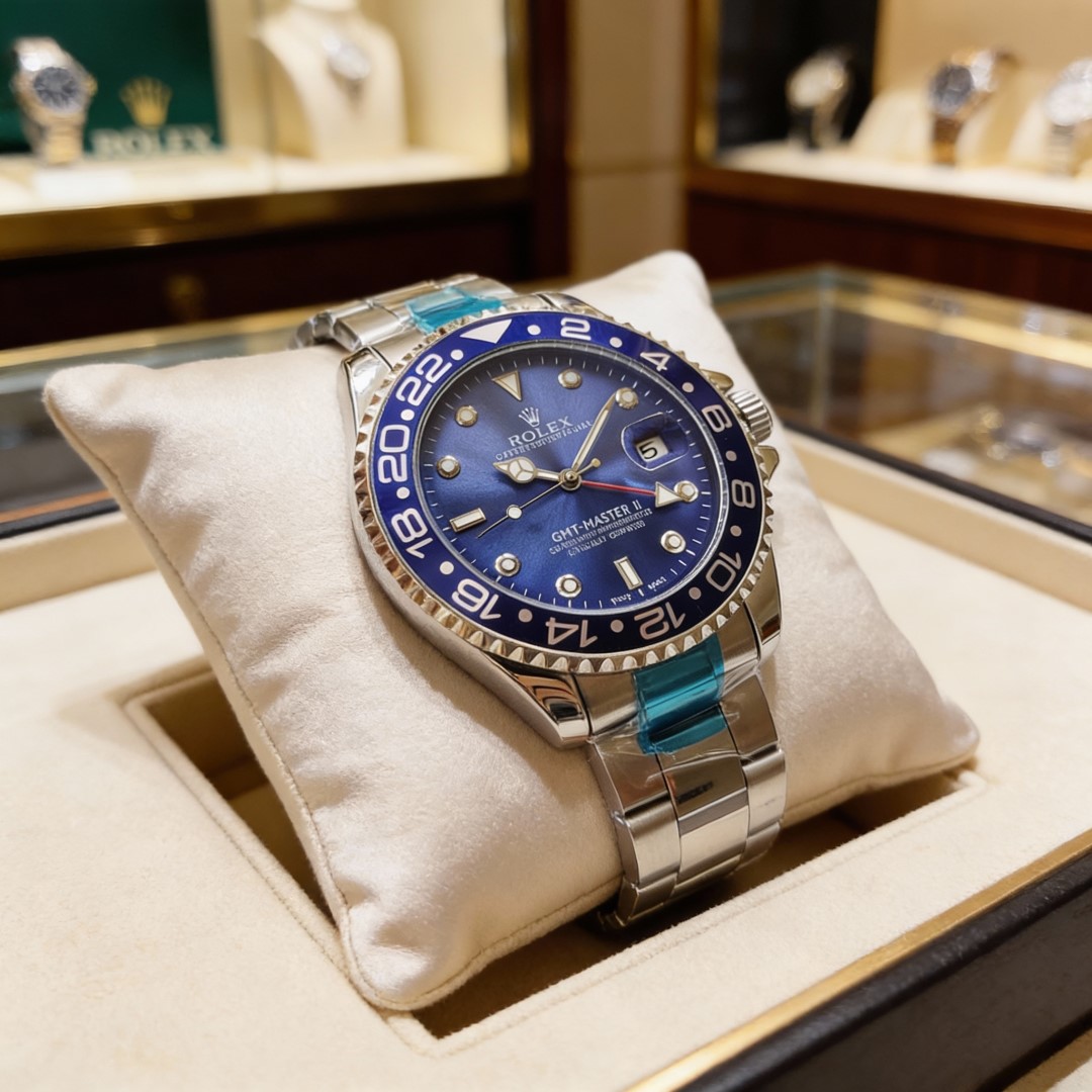 Mens GMT-Master II Style Classic Luxury Watch