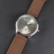 Mens Classic Sunburst Dial Style Stainless Steel Watch