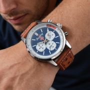Mens Sports Chronograph Style Luxury Watch